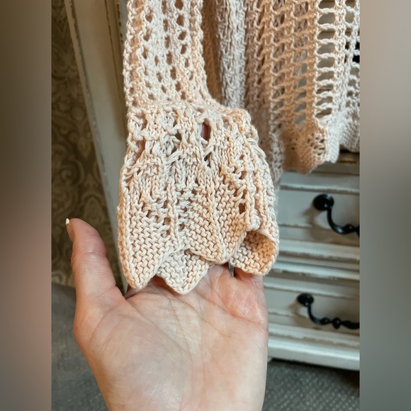 O’Neill Open Crochet Knit Cardigan - Picture 10 of 13